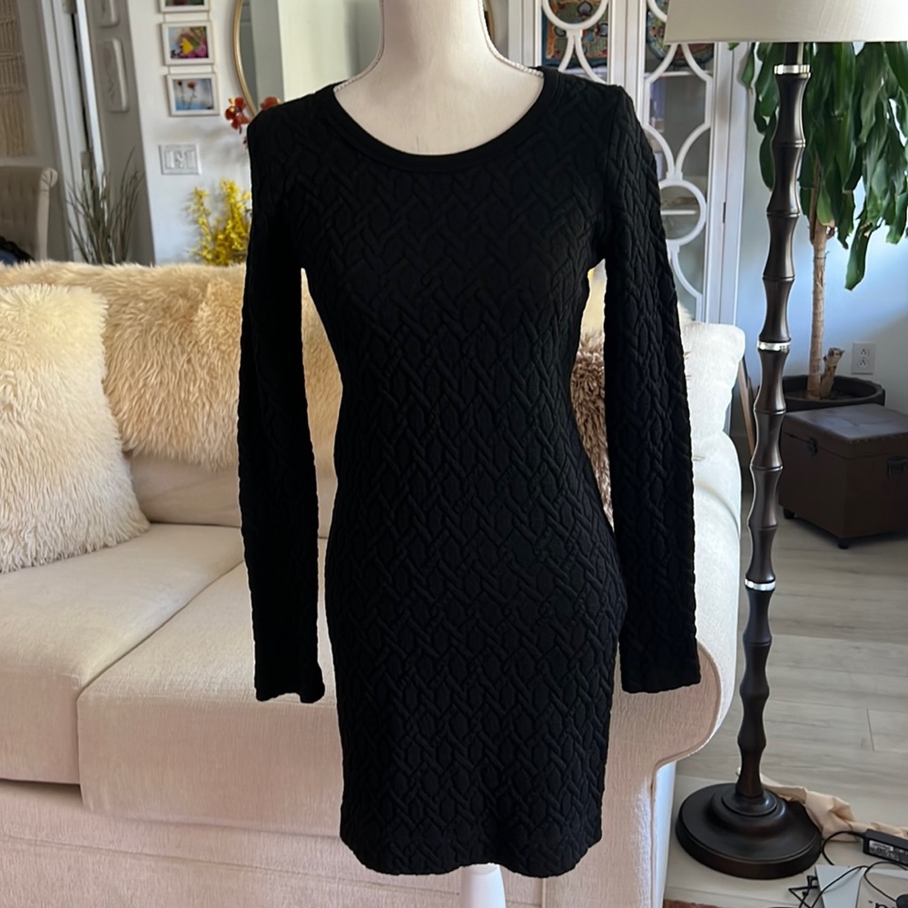 Red 23 winter sweatshirt dress